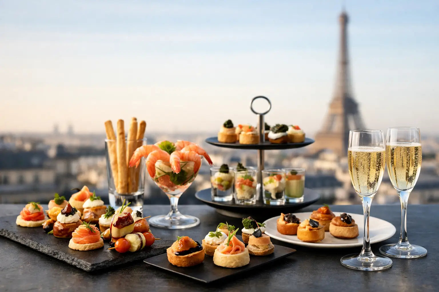 Traiteur apéritif haut de gamme à Paris