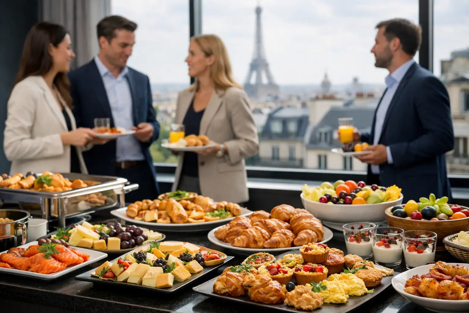 Buffet brunch entreprise Paris - bien le choisir